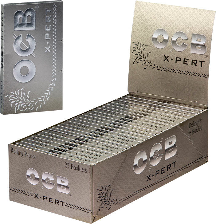 OCB X-Pert Silber kurz 25 x 100 Blatt