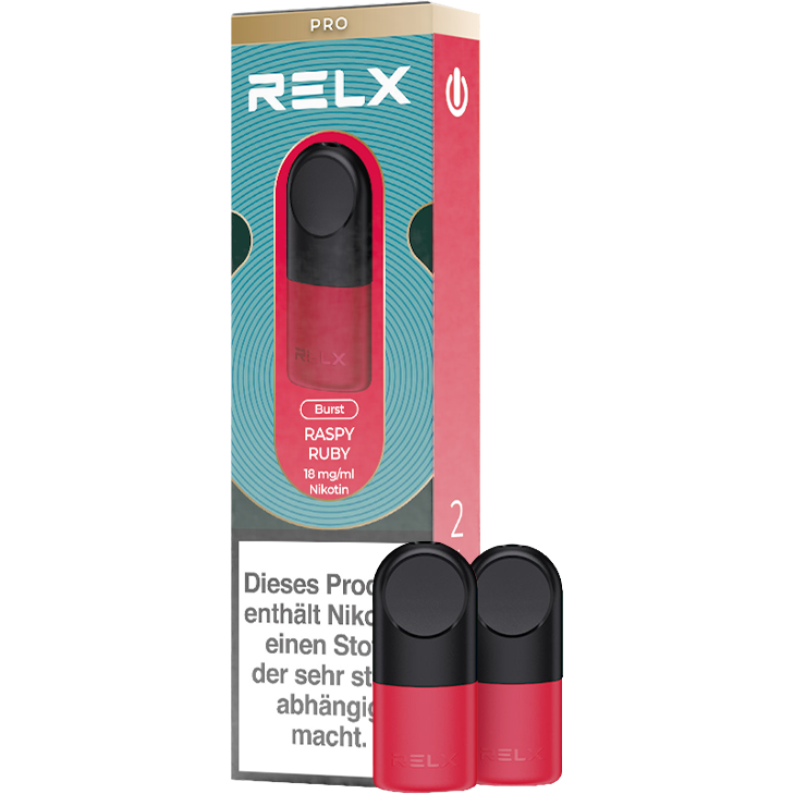 Relx Pro Pods Raspy Ruby 2 x 18 mg/ml