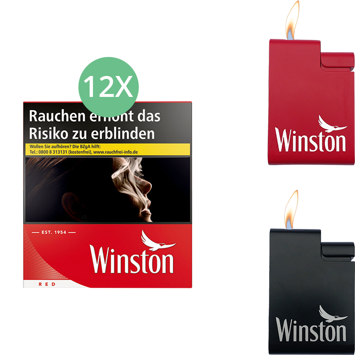 Winston Red (3 Stangen) 12 x 57 Stück