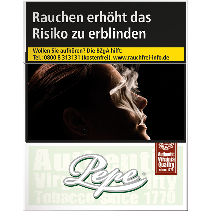 Pepe Fine Green Zigaretten 8 €