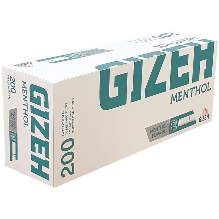 Gizeh Menthol Filterhülsen 200