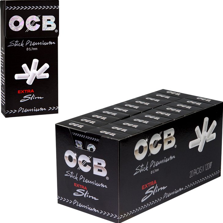 OCB Filtersticks Extra Slim 5,7 mm 20 x 120 Stück