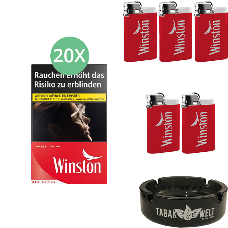 Winston Red (2 Stangen) 20 x 20 Stück