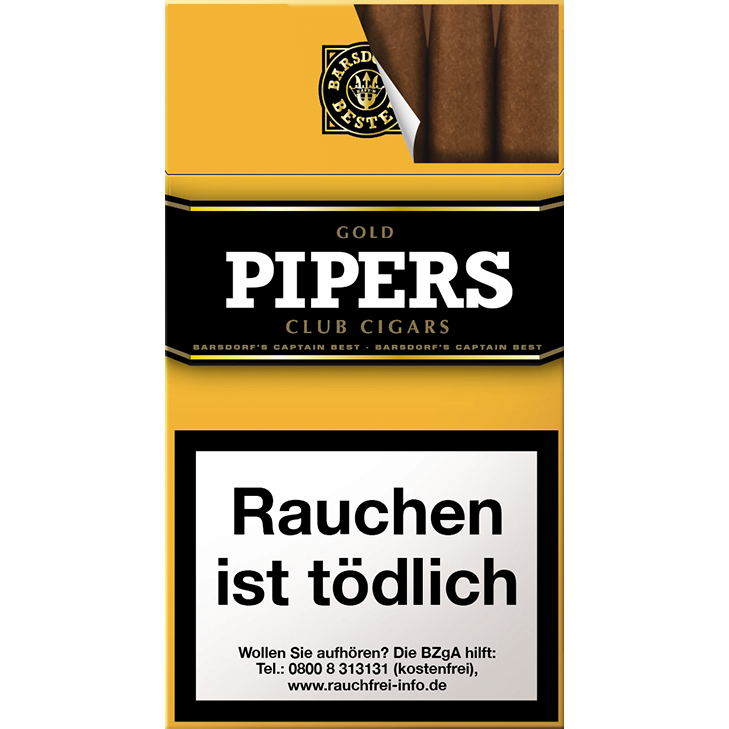 Pipers Club Vanilla / Gold