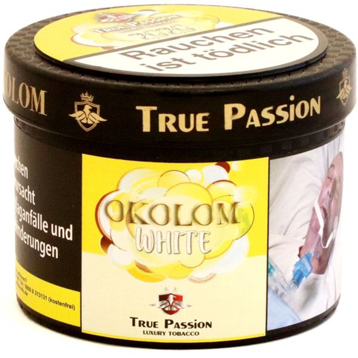 True Passion Shisha Tabak Okolom white 200 g