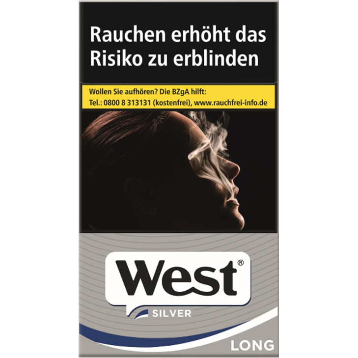 West Silver long 7,20 €