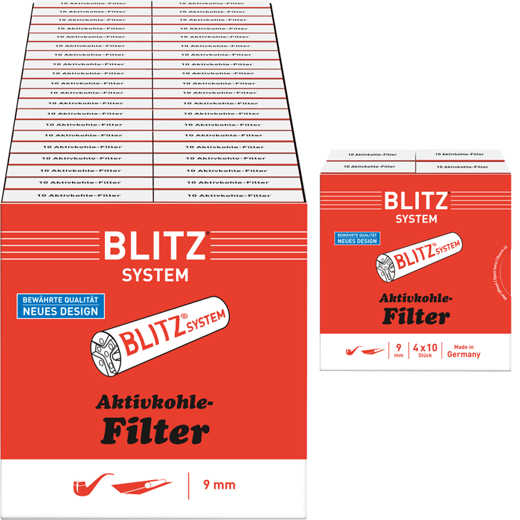 Blitz Filter 9 mm 10 x 40 Stück