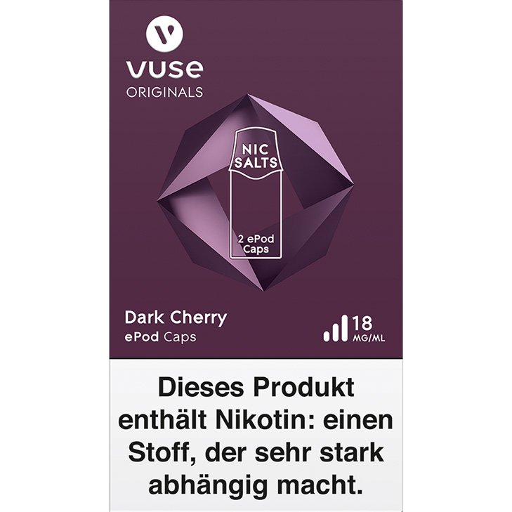 VUSE ePod Caps (Dark Cherry)