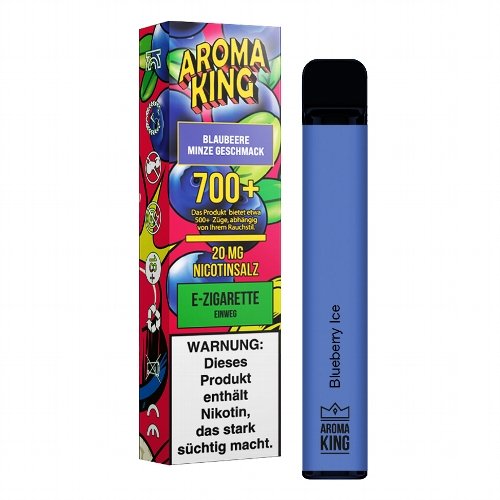 Aroma King E-Shisha 20 mg/ml Blaubeere Minze