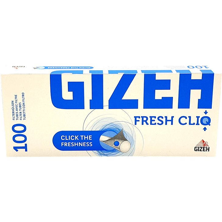 Gizeh Fresh CliQ Filterhülsen,Zigarettenhülsen10 x 100 = 1000Hülsen 