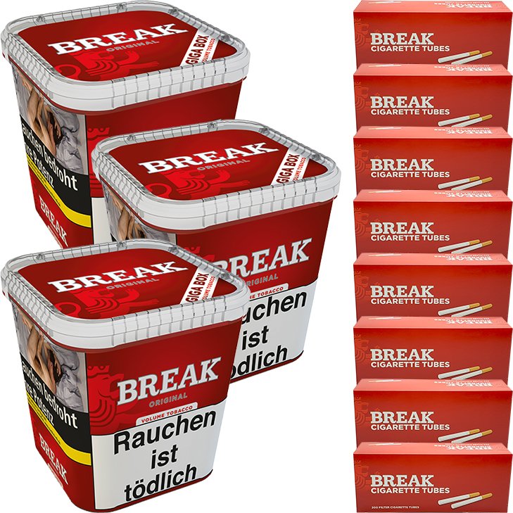 Break Original 3 x 220g mit 1600 Hülsen