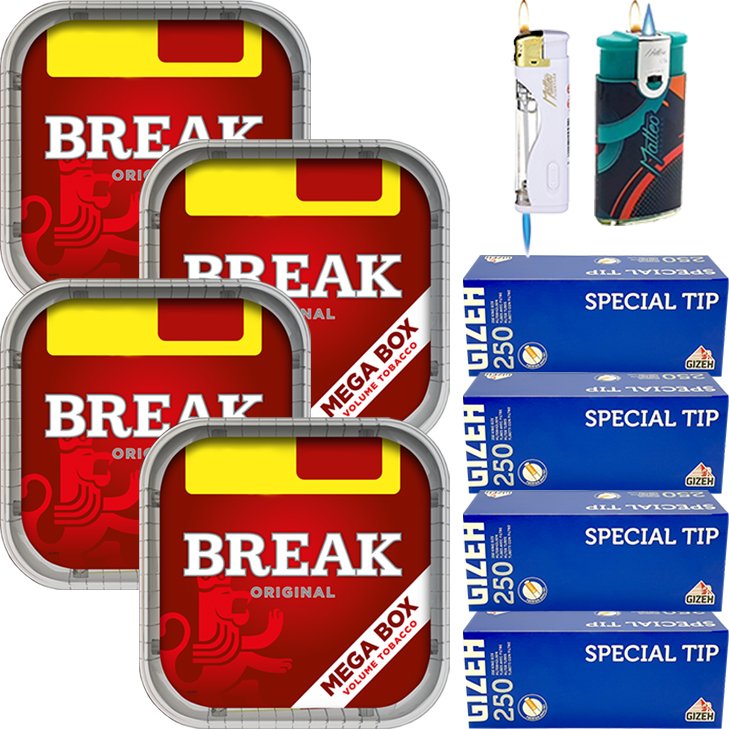 Break Original 4 x 165g mit 1000 Hülsen