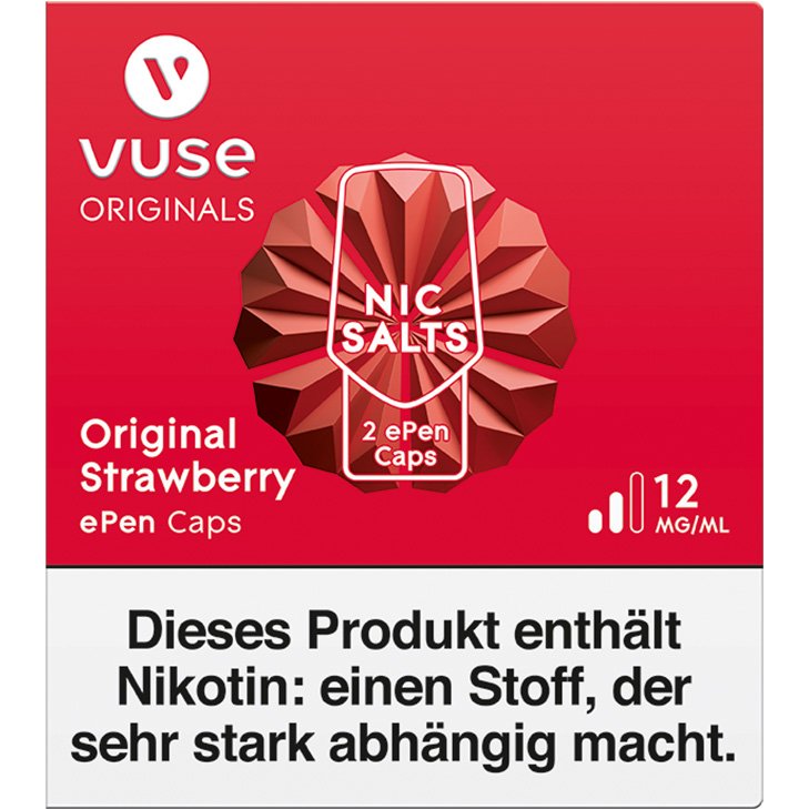 Vuse e-Pen Caps (Original Strawberry)