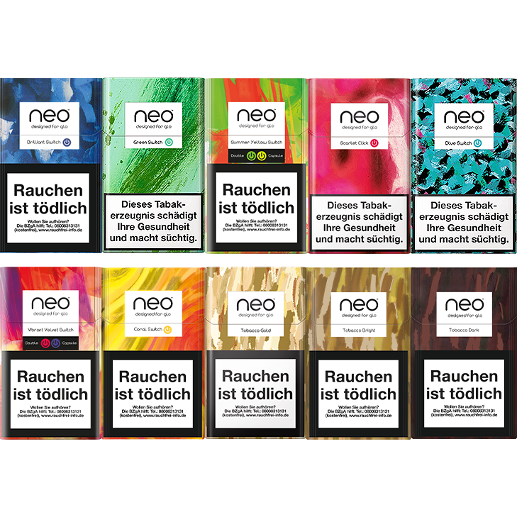 Neo Sticks Probierpaket (10 PACKS)