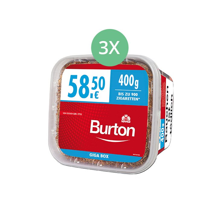 Burton Giga Box 3 x 400g