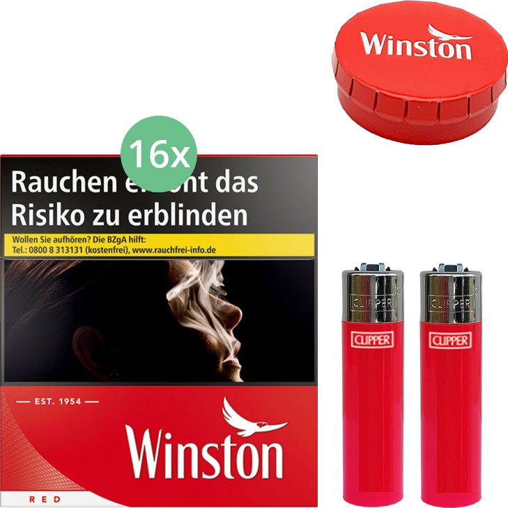 Winston Red (4 Stangen) 16 x 53 Stück