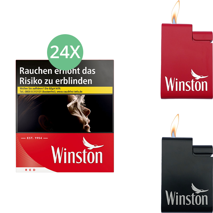 Winston Red (3 Stangen) 24 x 32 Stück