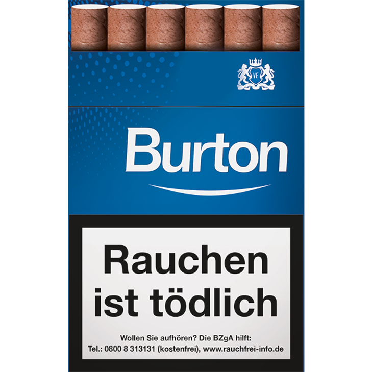 Burton Blue Zigarillos 2,40 €
