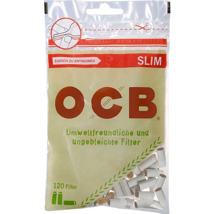 OCB Organic Slim Filter 6 mm 120 Stück