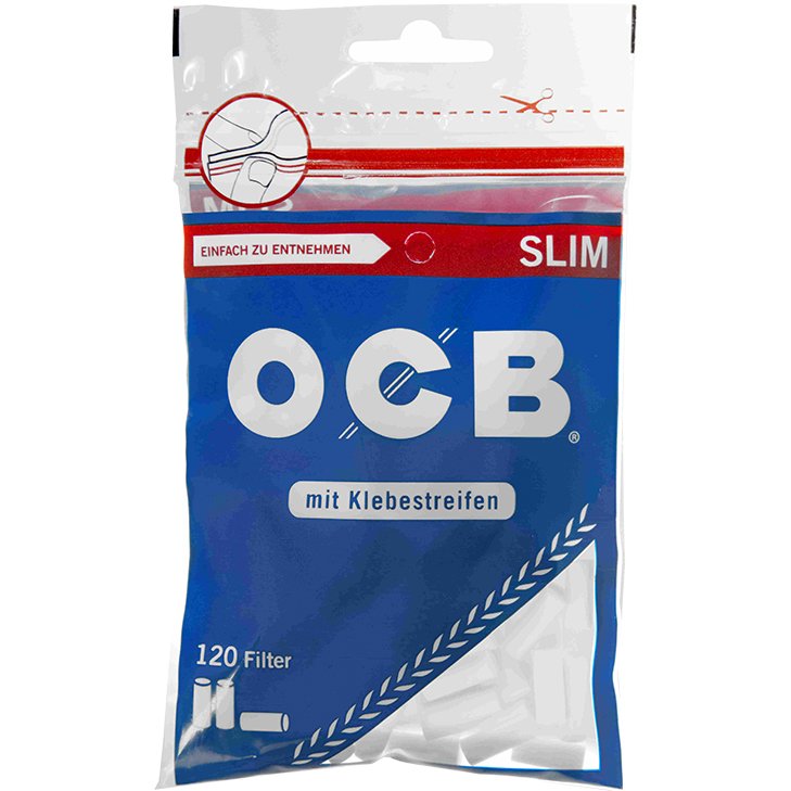 OCB Slim Filter 6 mm 120 Stück