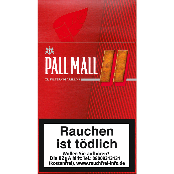 Pall Mall Red XL Filter Cigarillos