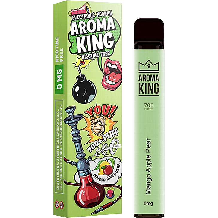 Aroma King E-Shisha 0 mg/ml Mango, Apfel, Birne