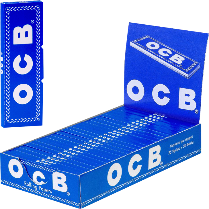 OCB Blau 25 x 50 Blatt