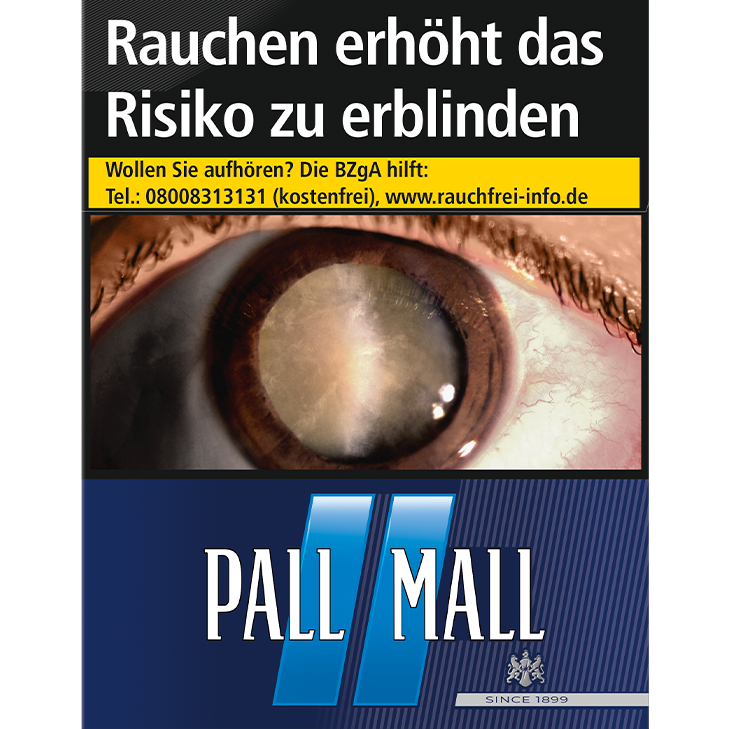 Pall Mall Blue 8 €