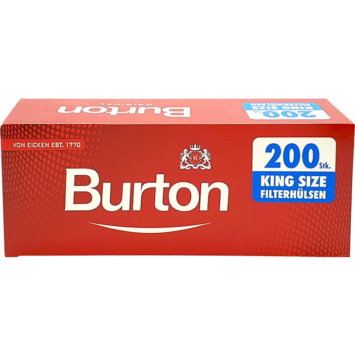 Burton 8 x 330g mit 4000 King Size Hülsen