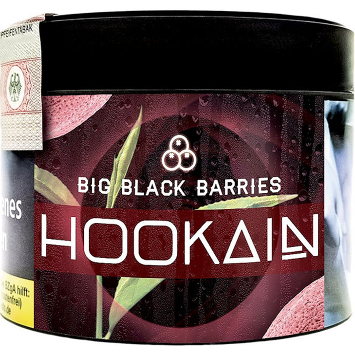 Hookain Shisha Tabak Big Black Barries 200 g