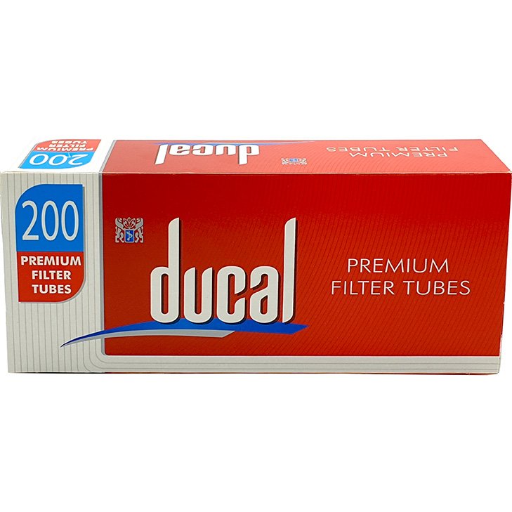 Ducal Red 5 x 200g mit 1000 King Size Filterhülsen