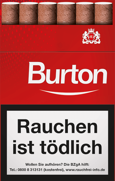 Burton Red Zigarillos 2,40 €