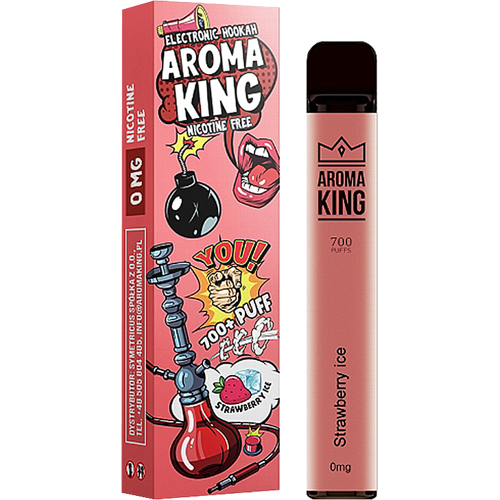 Aroma King E-Shisha 0 mg/ml Erdbeere Ice