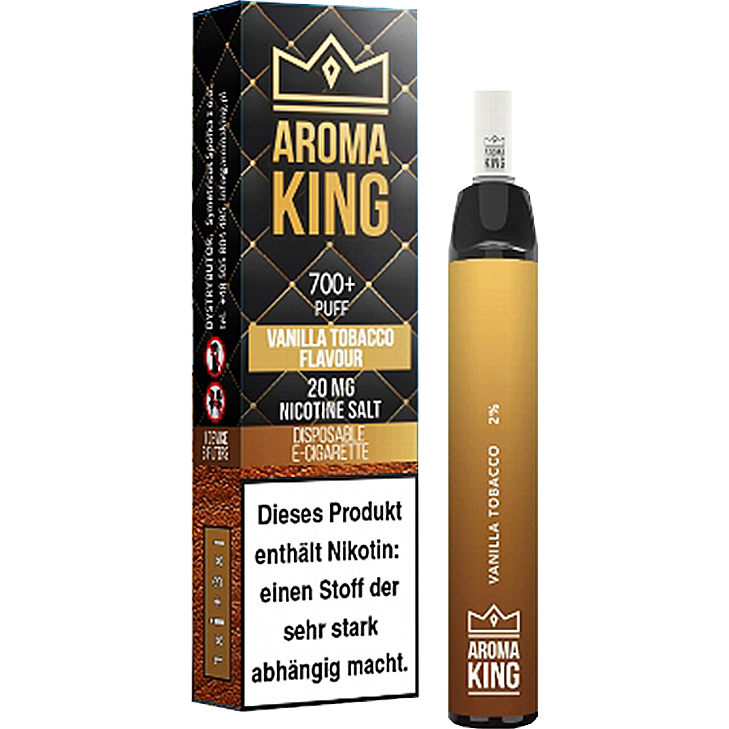 Aroma King E-Shisha 20 mg/ml Vanille Tabak