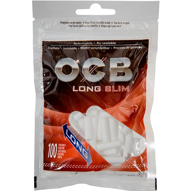 OCB Long Slim Filter 6 mm 100 Stück