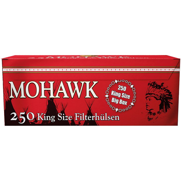 Mohawk King Size Filterhülsen 250