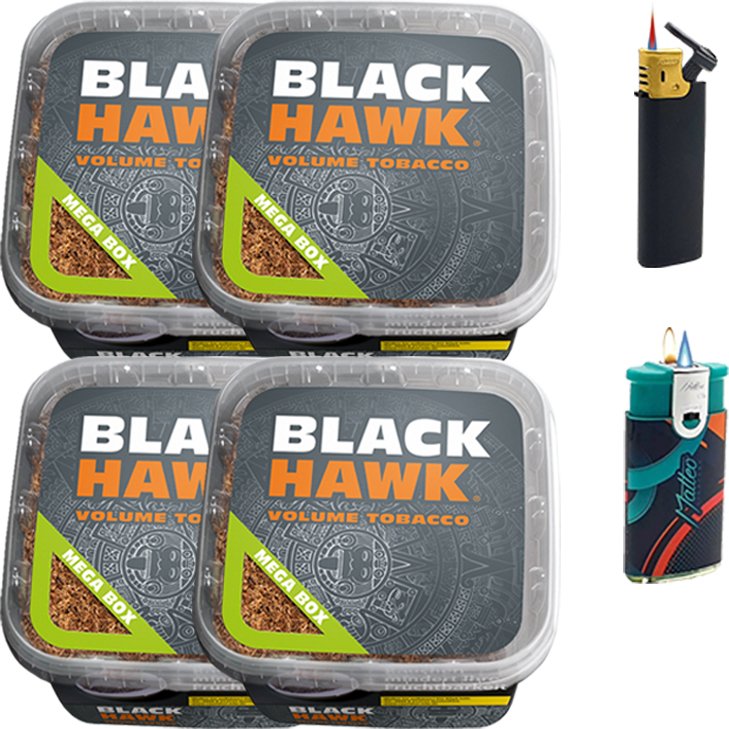 Black Hawk 4 x 230g mit Feuerzeugen