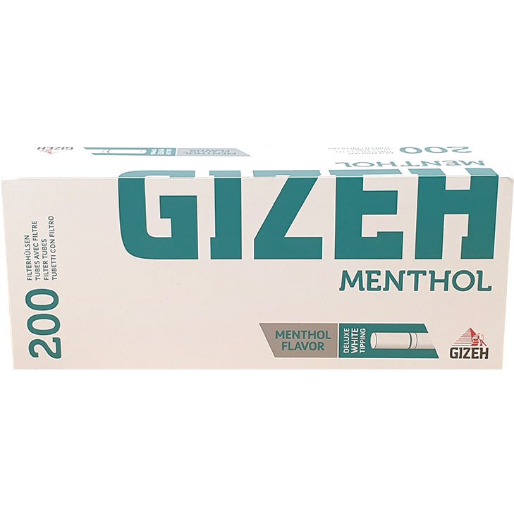 Gizeh Menthol Filterhülsen 200