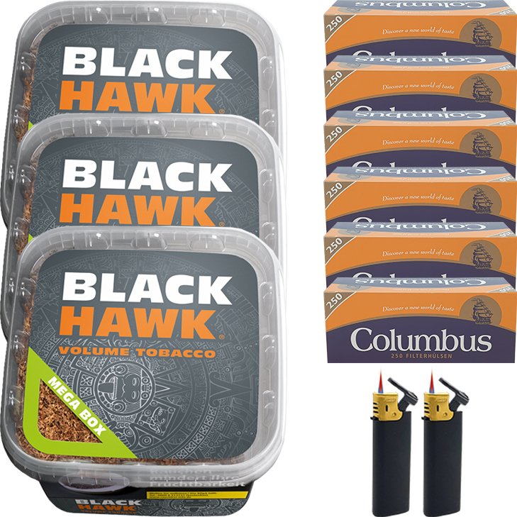 Black Hawk 3 x 230g mit 1500 Hülsen