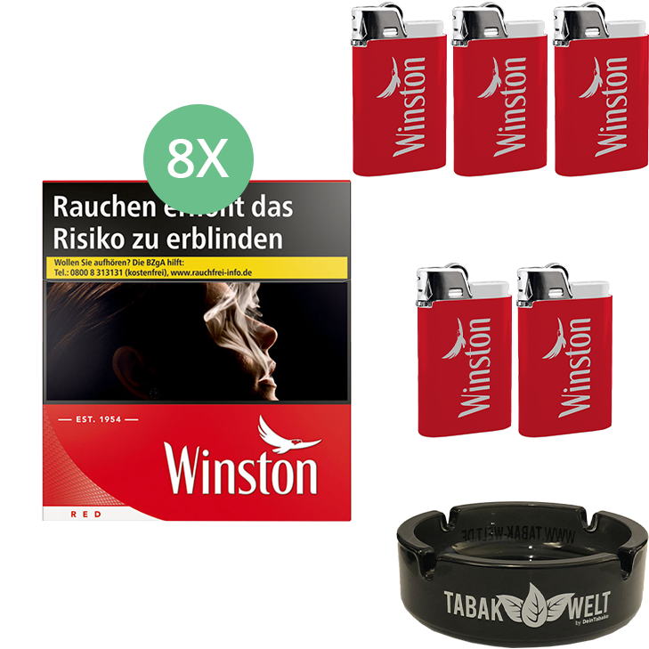 Winston Red (2 Stangen) 8 x 50 Stück