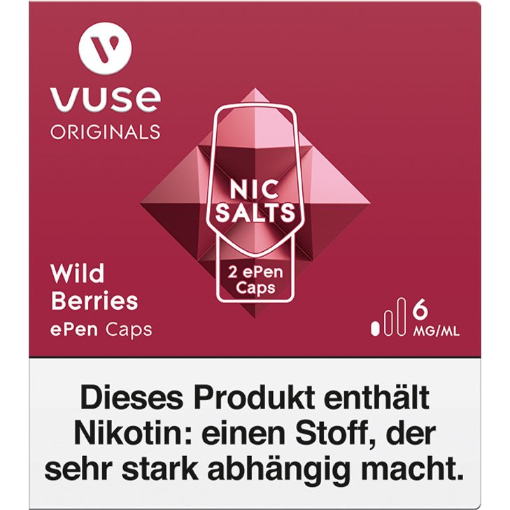 Vuse e-Pen Caps (Wild Berries)