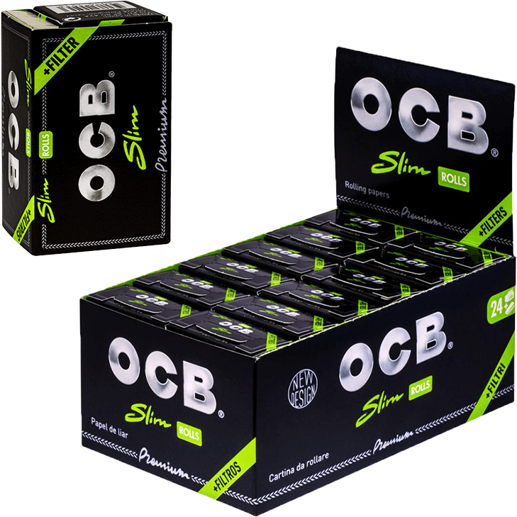 OCB Rolls Slim mit Tips 24 x 4m
