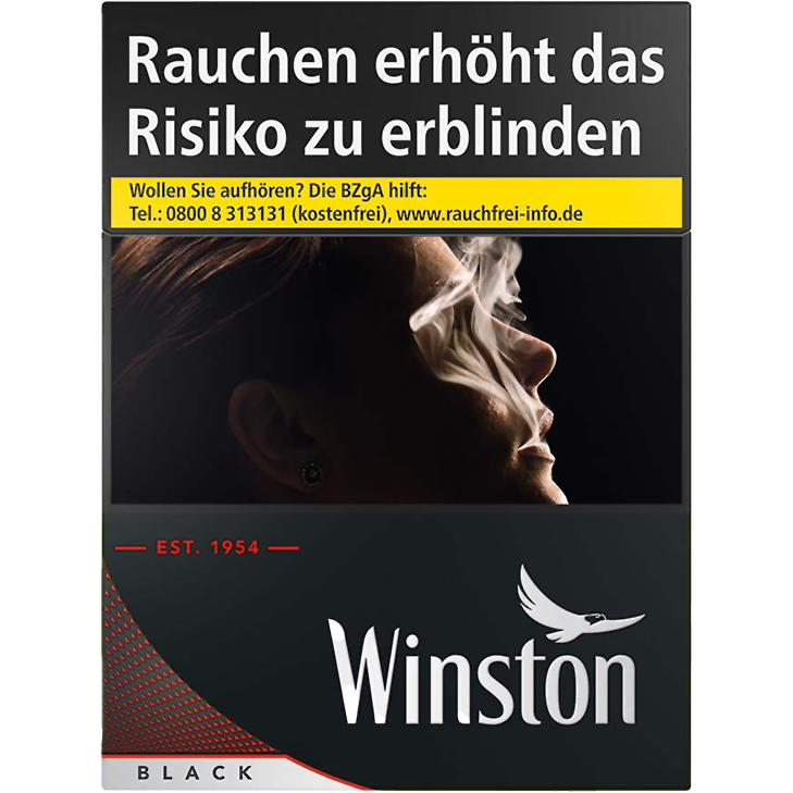 Winston Black 8 €