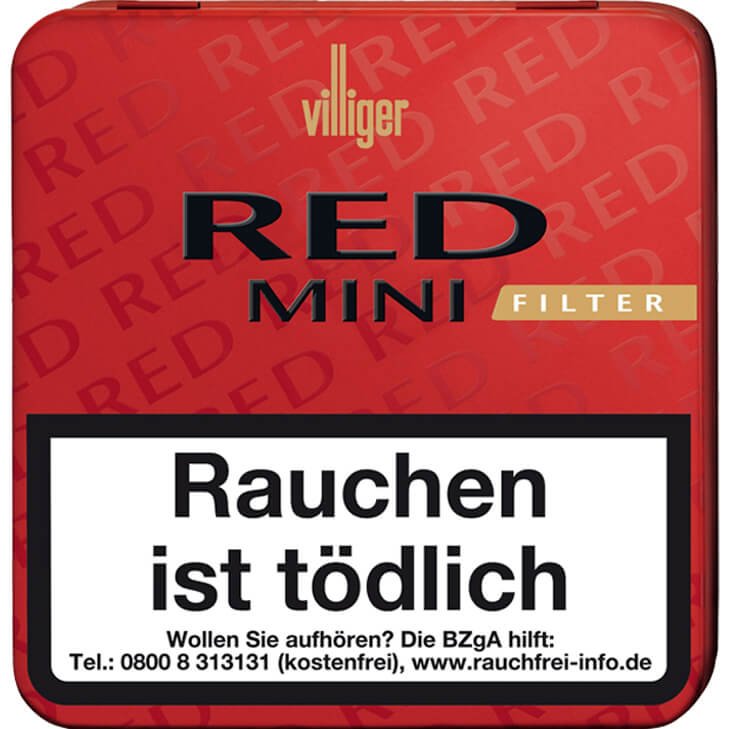 Villiger Red Mini Filter 20 X 20 Stück