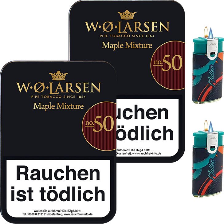 W.O. Larsen Maple Mixture No. 50 - 2 x 100g 
