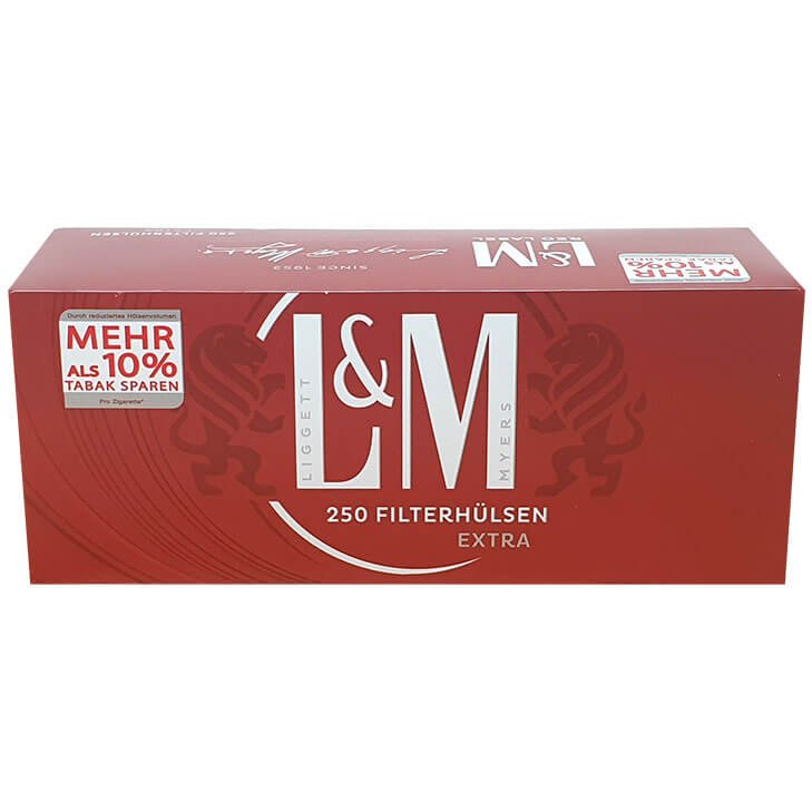 L&M Extra Filterhülsen 250