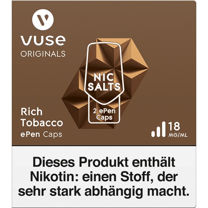Vuse e-Pen Caps (Rich Tobacco)