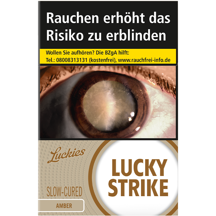 Lucky Strike Amber 7,60 €
