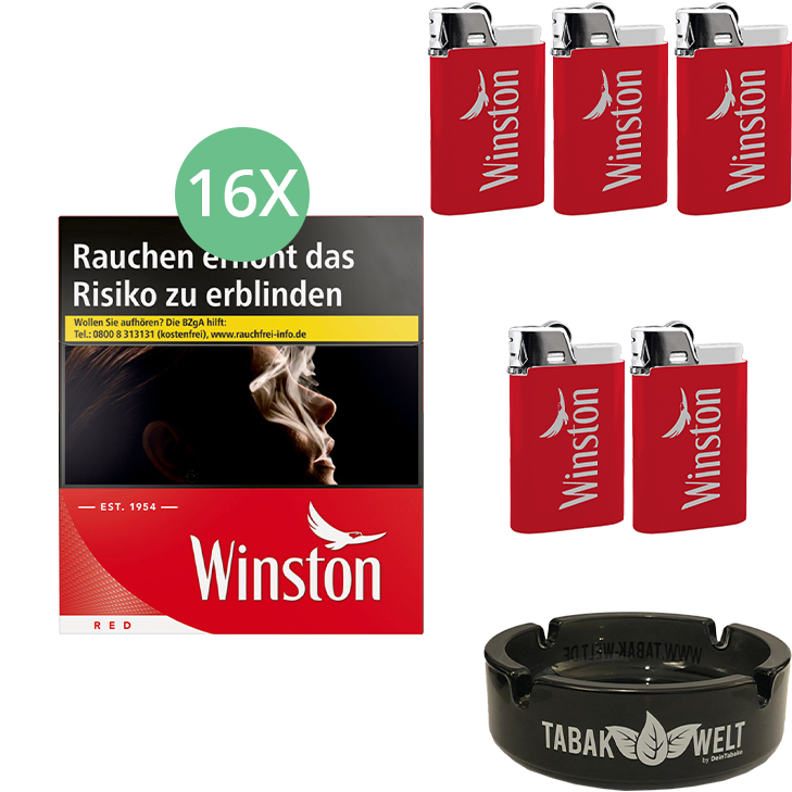 Winston Red (2 Stangen) 16 x 29 Stück