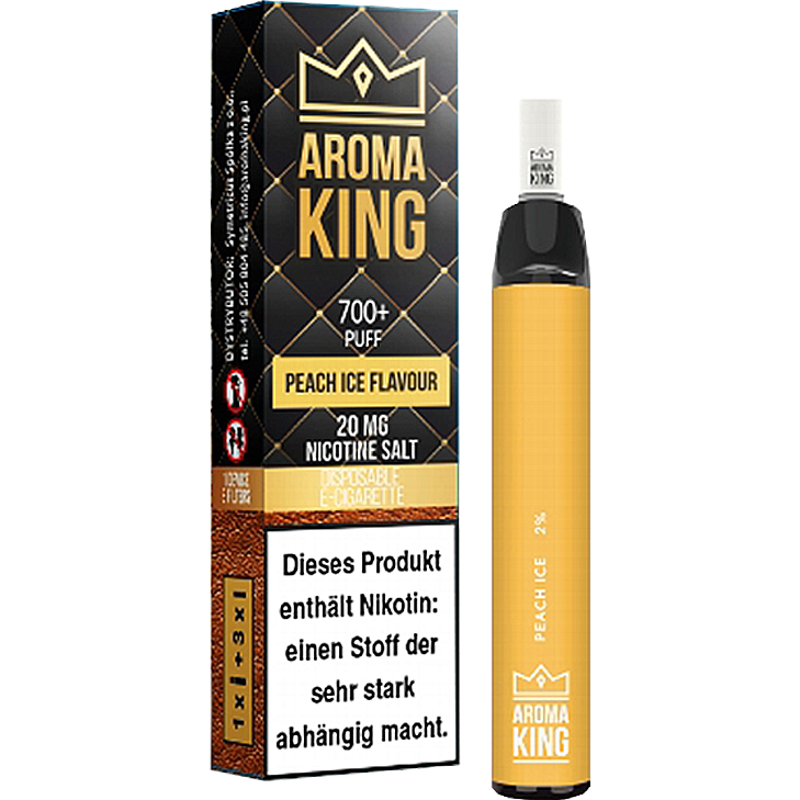 Aroma King E-Shisha 20 mg/ml Pfirsich Ice